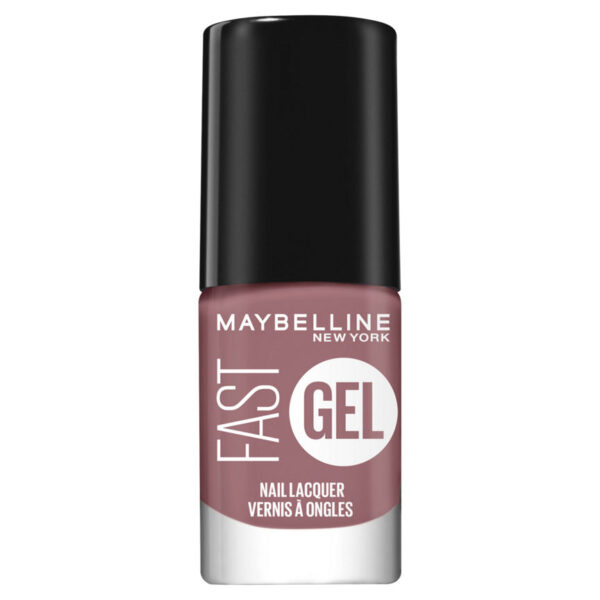 Maybelline Fast Gel Nail Lacquer Bit of Blush 4 Long-Lasting Nail Polish 7ml