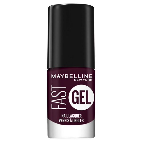 Maybelline Fast Gel Nail Lacquer Possessed Plum 13 Long-Lasting Nail Polish 7ml