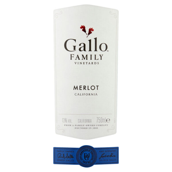 Gallo Family Vineyards Merlot - Image 2