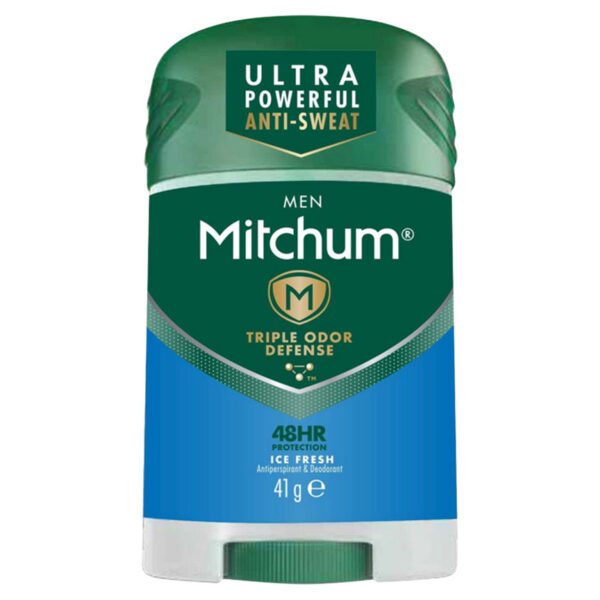 Mitchum Men Triple Odor Defense 48HR Protection Ice Fresh Anti-Perspirant & Deodorant 41g