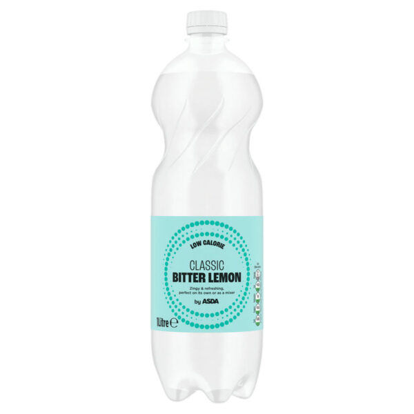 ASDA Low Calorie Classic Bitter Lemon 1 Litre