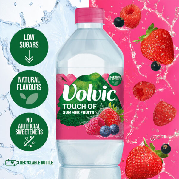 Volvic Touch of Fruit Summer Fruits Flavoured Water - Image 2