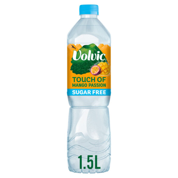 Volvic Touch of Fruit Sugar Free Special Edition Mango Passion Flavoured Water