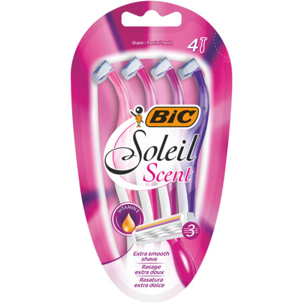 Bic Soleil Scent Women's Razors x4