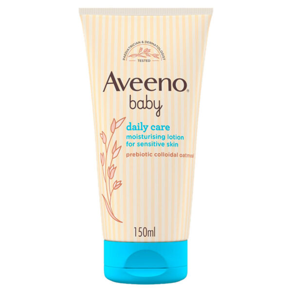 Aveeno Baby Daily Care Baby Lotion Moisturiser Sensitive Skin 150ml