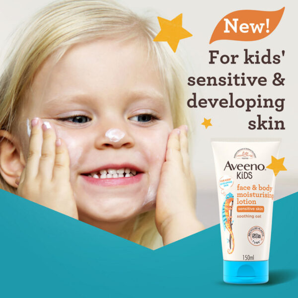 Aveeno Kids Face & Body Moisturising Lotion - Image 2