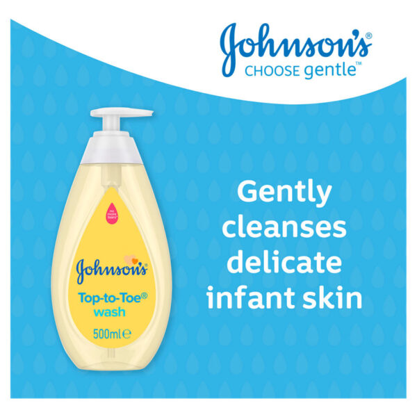 Johnson's Baby Top-To-Toe Baby Wash 500ml - Image 2