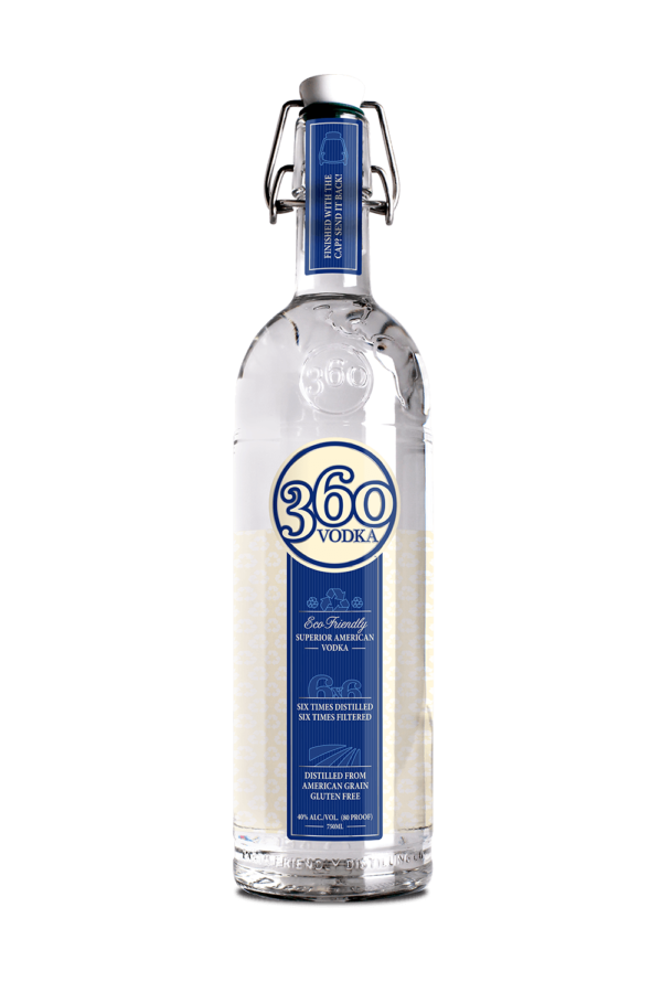 360 Vodka - Eco Friendly Superior American Vodka