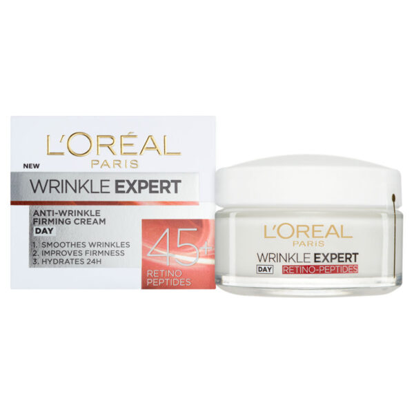 L'Oreal Paris Wrinkle Expert 45+ Retino Peptides Firming Day Cream - Image 2