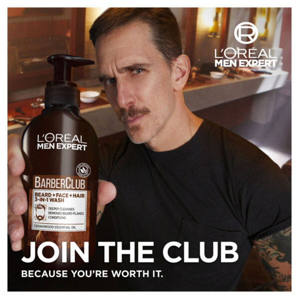 L'Oreal Men Expert Barber Club Beard Face Wash - Image 2