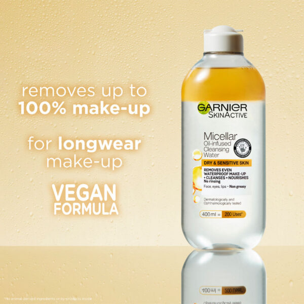 Garnier Skin Active Micellar Oil Infused Cleansing Water - Image 2