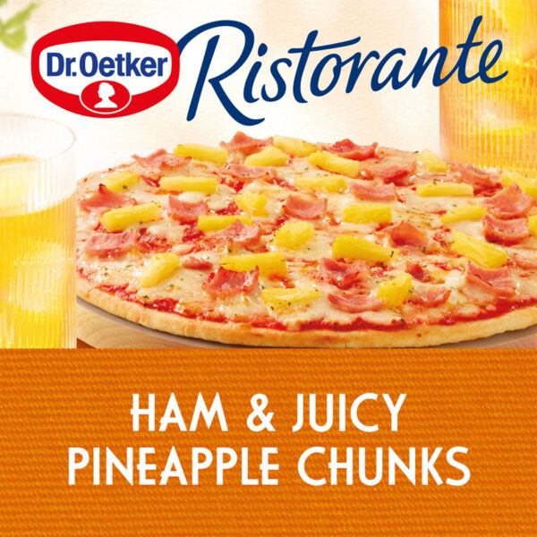 Dr. Oetker Ristorante Ham and Pineapple Pizza - Image 2