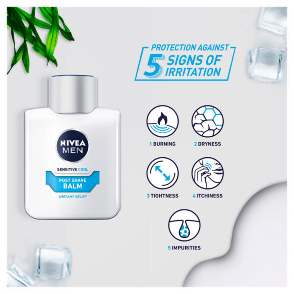 Nivea Men Sensitive Cooling Post Shave Balm - Image 2