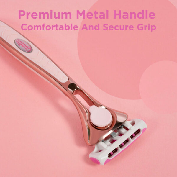 Wilkinson Sword Quattro for Women Rose Gold Razor - Image 2