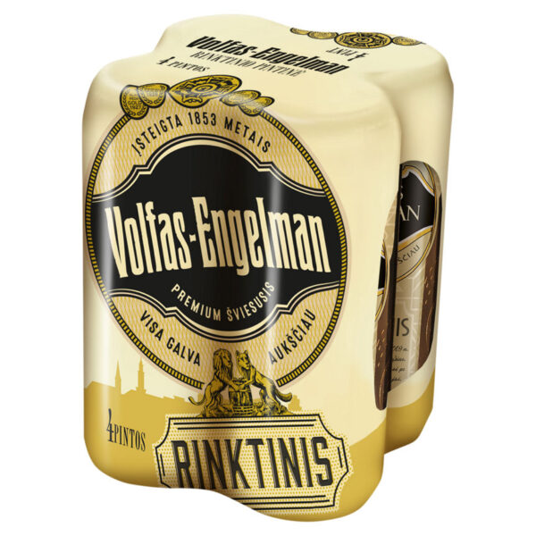 Volfas Engelman Rinktinis Premium Lager 4 x 1 Pint/568ml