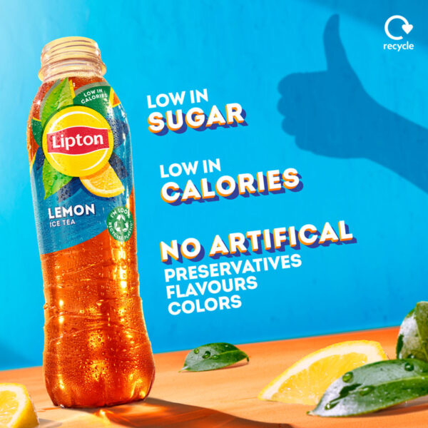 Lipton Lemon Ice Tea 500ml - Image 2