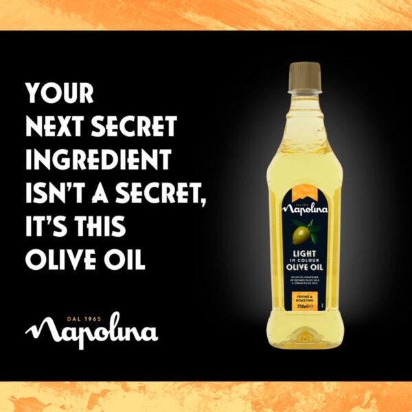 Napolina Light in Colour Olive Oil 750ml - Image 2