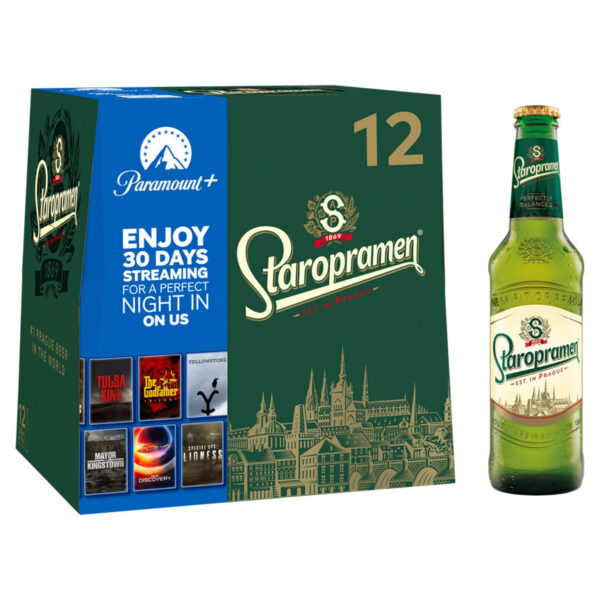 Staropramen Premium Czech Lager 12x