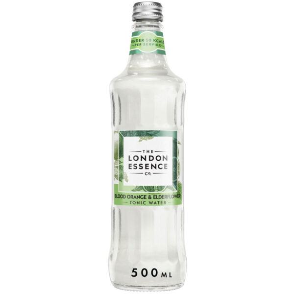 The London Essence Co. Blood Orange & Elderflower Tonic Water Bottle