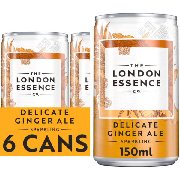 London Essence Co. Delicate London Ginger Ale Cans