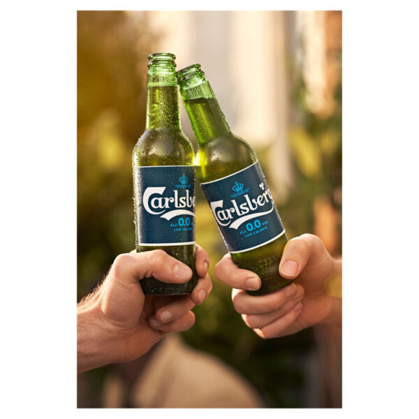 Carlsberg Pilsner Alcohol Free 4 x 330ml Bottle - Image 2