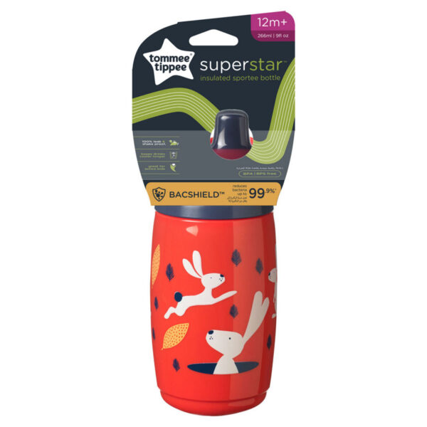 Tommee Tippee Superstar Insulated Sportee Water Bottle 12m+