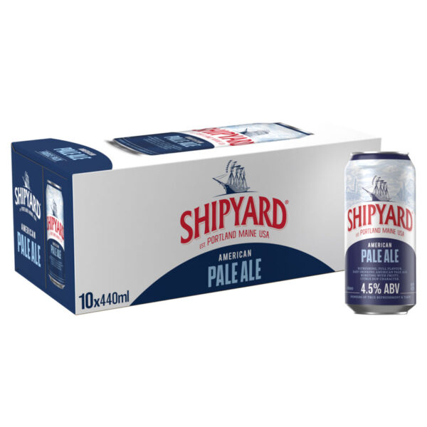 Shipyard American Pale Ale Beer Cans