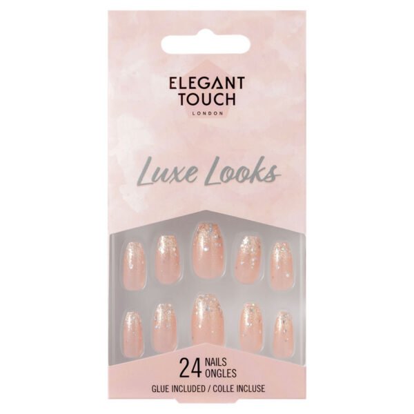 Elegant Touch Luxe Looks Nails Champagne Truffle