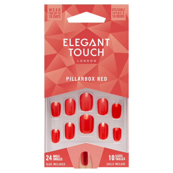 Elegant Touch London Pillarbox Red Nails