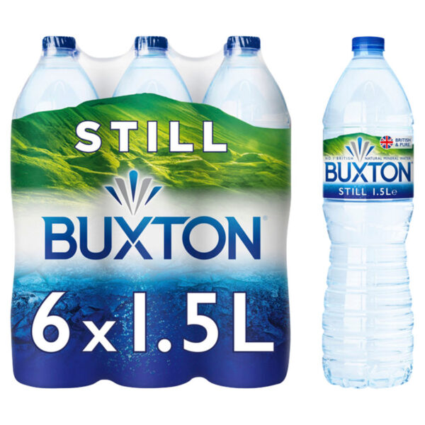 Buxton Still Natural Mineral Water Bottles