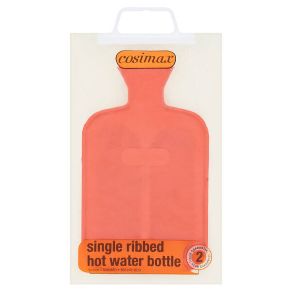 Cosimax Single Ribbed Hot Water Bottle