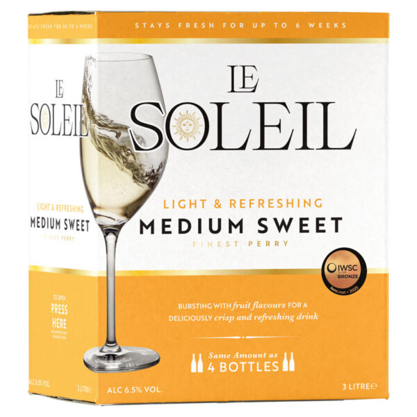 Le Soleil Medium Sweet Finest Perry 3 Litre