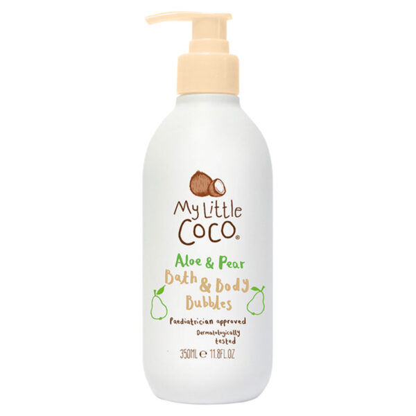 My Little Coco Aloe & Pear Bath & Body Bubbles