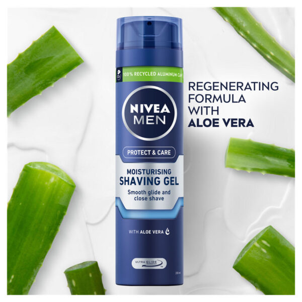 Nivea Men Shaving Protect & Care Moisturising Shave Gel - Image 2