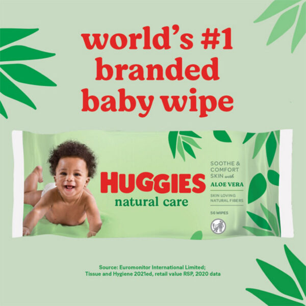 Huggies Natural Care Baby Wipes - Image 2