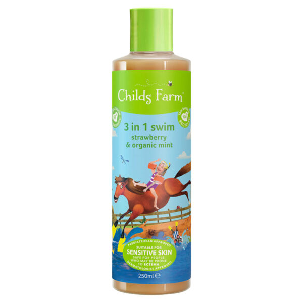 Childs Farm 3 in 1 Swim & Bath Strawberry & Organic Mint