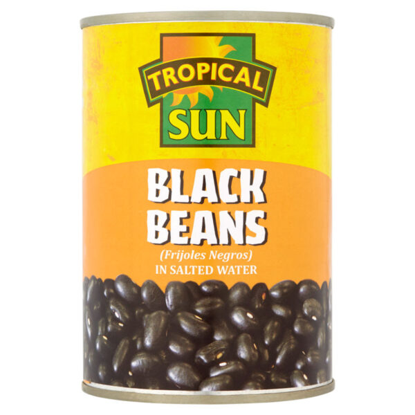 Tropical Sun Black Beans in Salted Water 400g