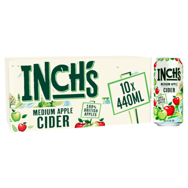 Inch's Apple Cider Cans