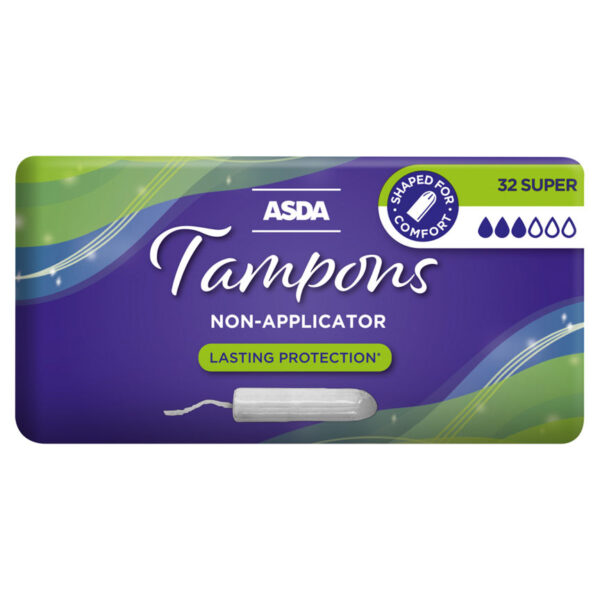 ASDA Super Non-Applicator Tampons