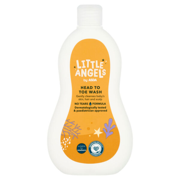 LITTLE ANGELS by ASDA Head to Toe Wash 500ml