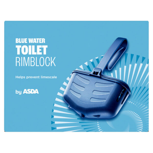 ASDA Blue Water Toilet Rimblock 40g