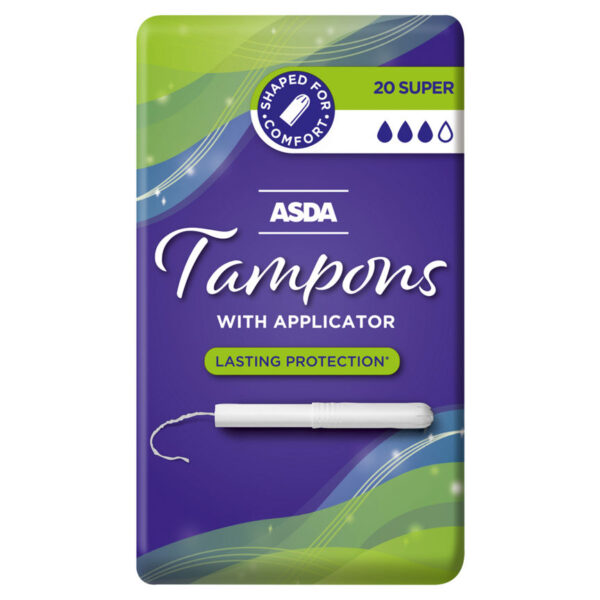 ASDA Super Applicator Tampons