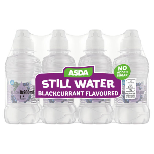 ASDA Blackcurrant Flavoured Kids Still Water Bottles