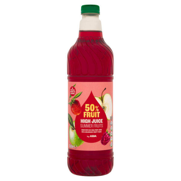 ASDA 50% Fruit High Juice Summer Fruits 1 Litre