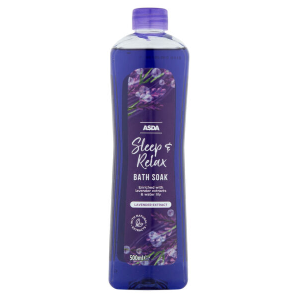 ASDA Sleep & Relax Bath Soak Lavender Extract