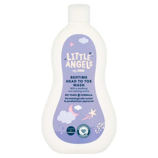 LITTLE ANGELS by ASDA Bedtime Head to Toe Wash 500ml