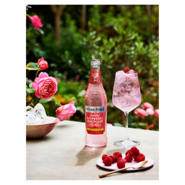 Fever-Tree Raspberry & Rose Lemonade - Image 2