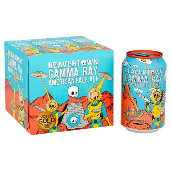 Beavertown Gamma Ray American Pale Ale 4 x 330ml