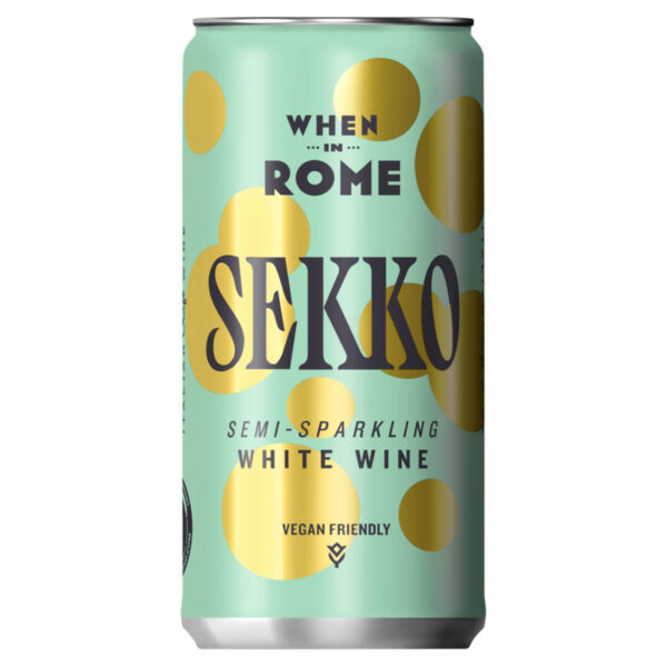 When in Rome  Sekko Premium Italian Sparkling Wine Can 200ml