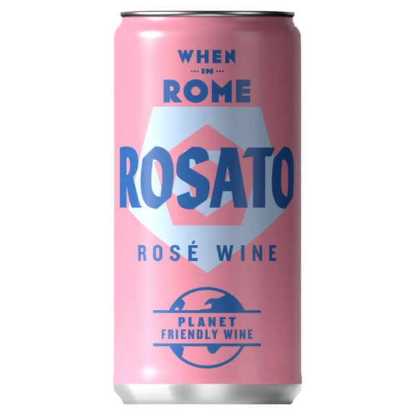 When in Rome Rosato Premium Italian Rosé Wine Can 187ml